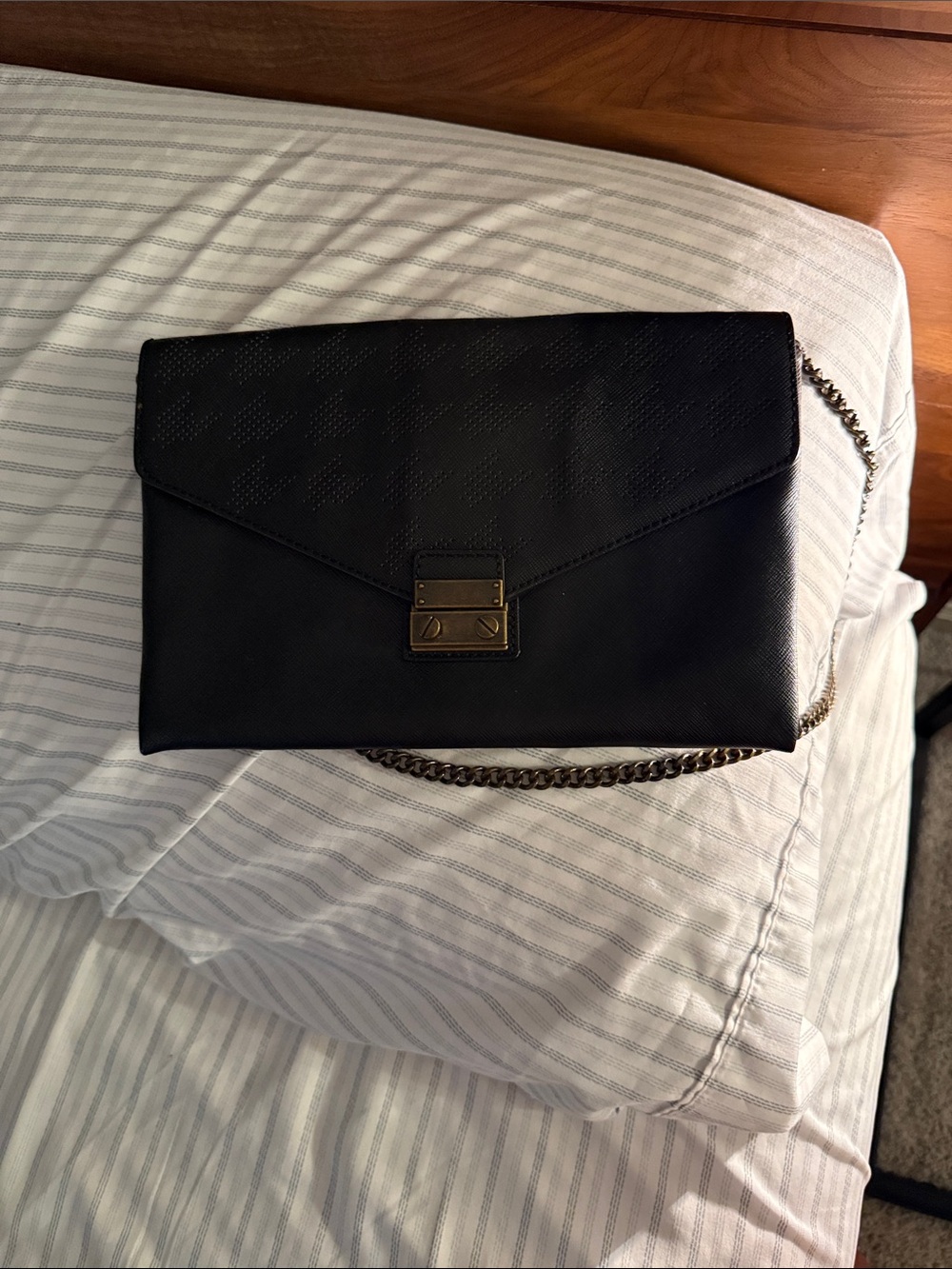 J. CREW Factory Envelope Chain Strap Shoulder Bag - Picture 2 of 10